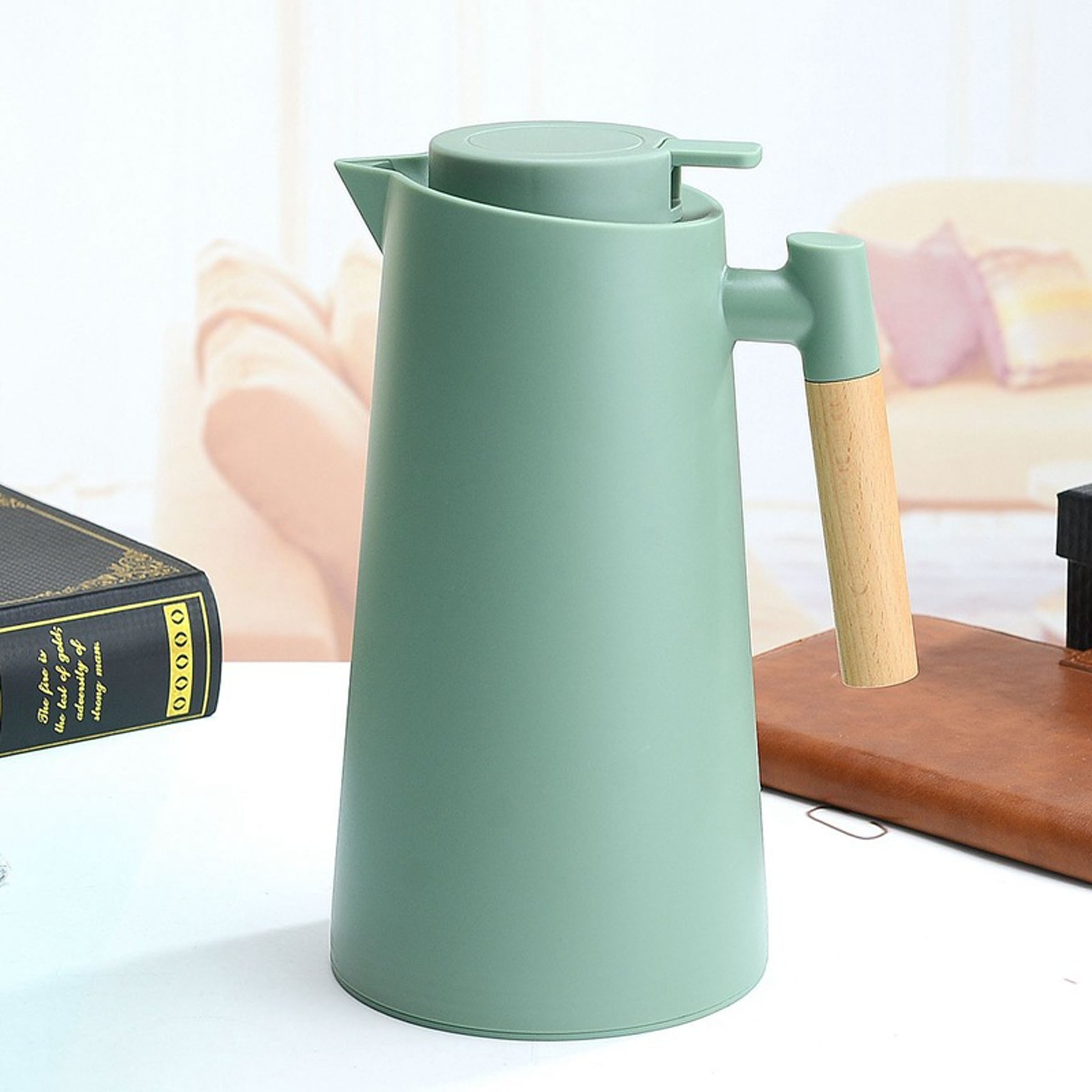 Thermos 1L Insulation Hot Water Kettle Jug Bottle Vacuum Flask Lazada PH