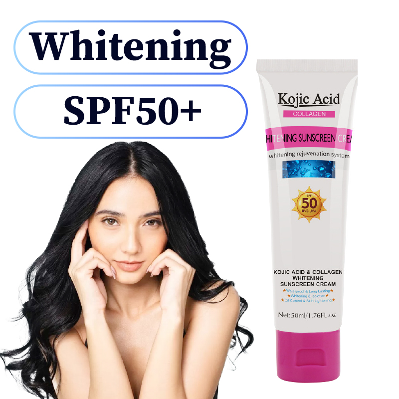 Whitening Sunblock Face And Body 50ml Light Up Skin Aqua Rich Essence