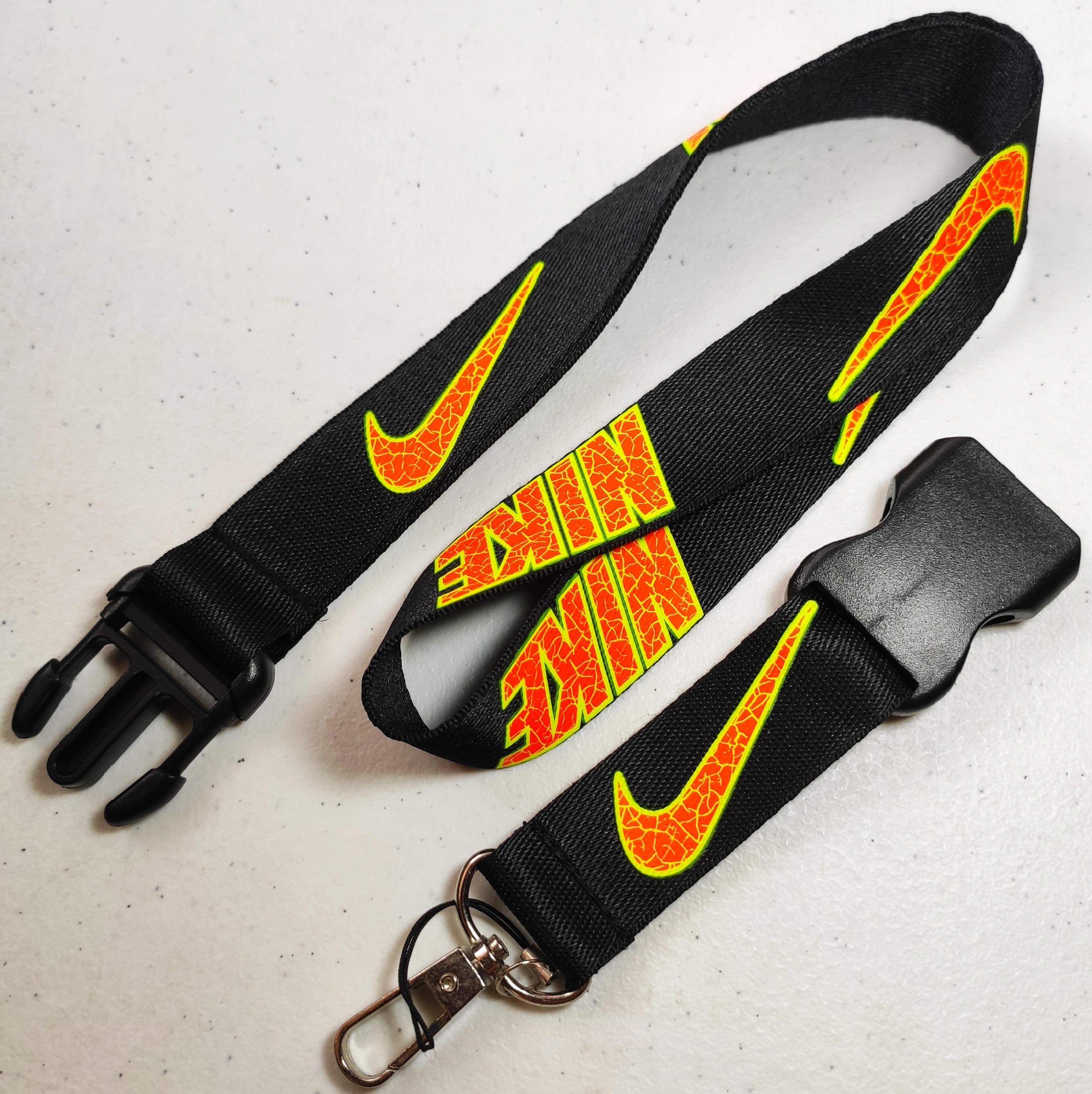 gold nike lanyard