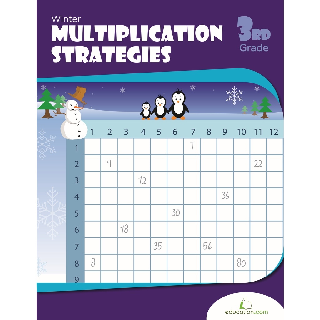 GRADE 3 MATH Activity Workbook Worksheet Homeschool Learning Materials ...