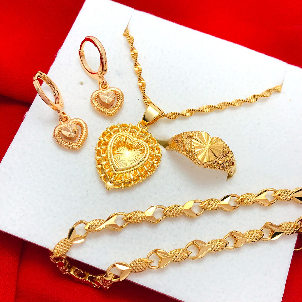 Shop Pandora Heart Necklace And Earring 