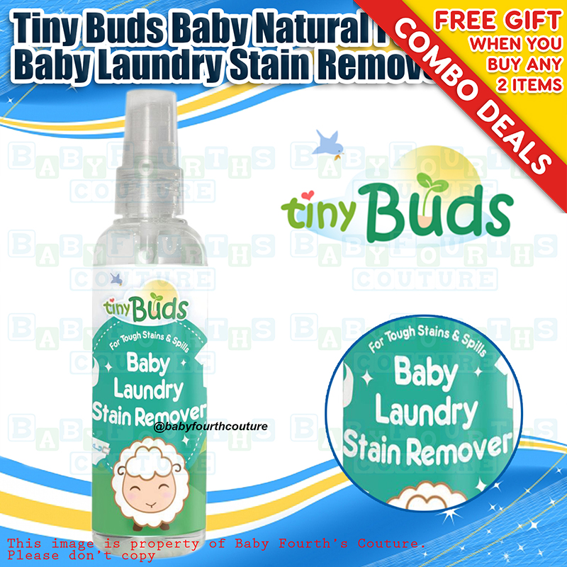 Tiny Buds Stain Remover for Baby Natural Pocket Sized Natural Laundry