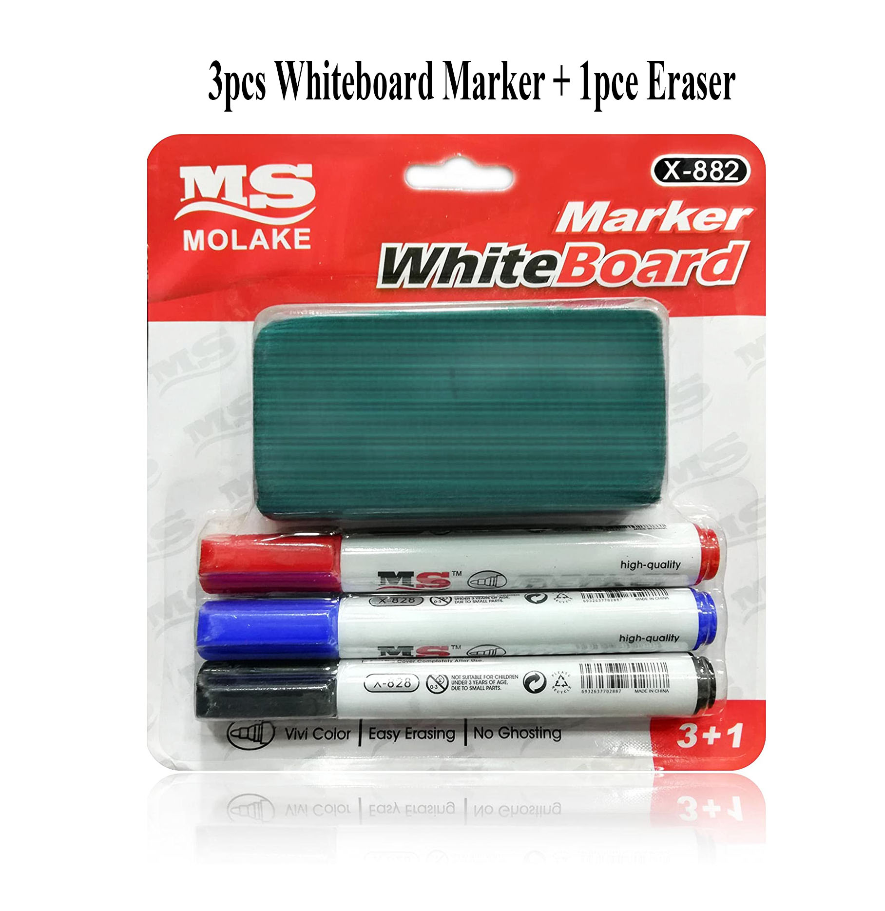 Whiteboard marker with eraser set Lazada PH