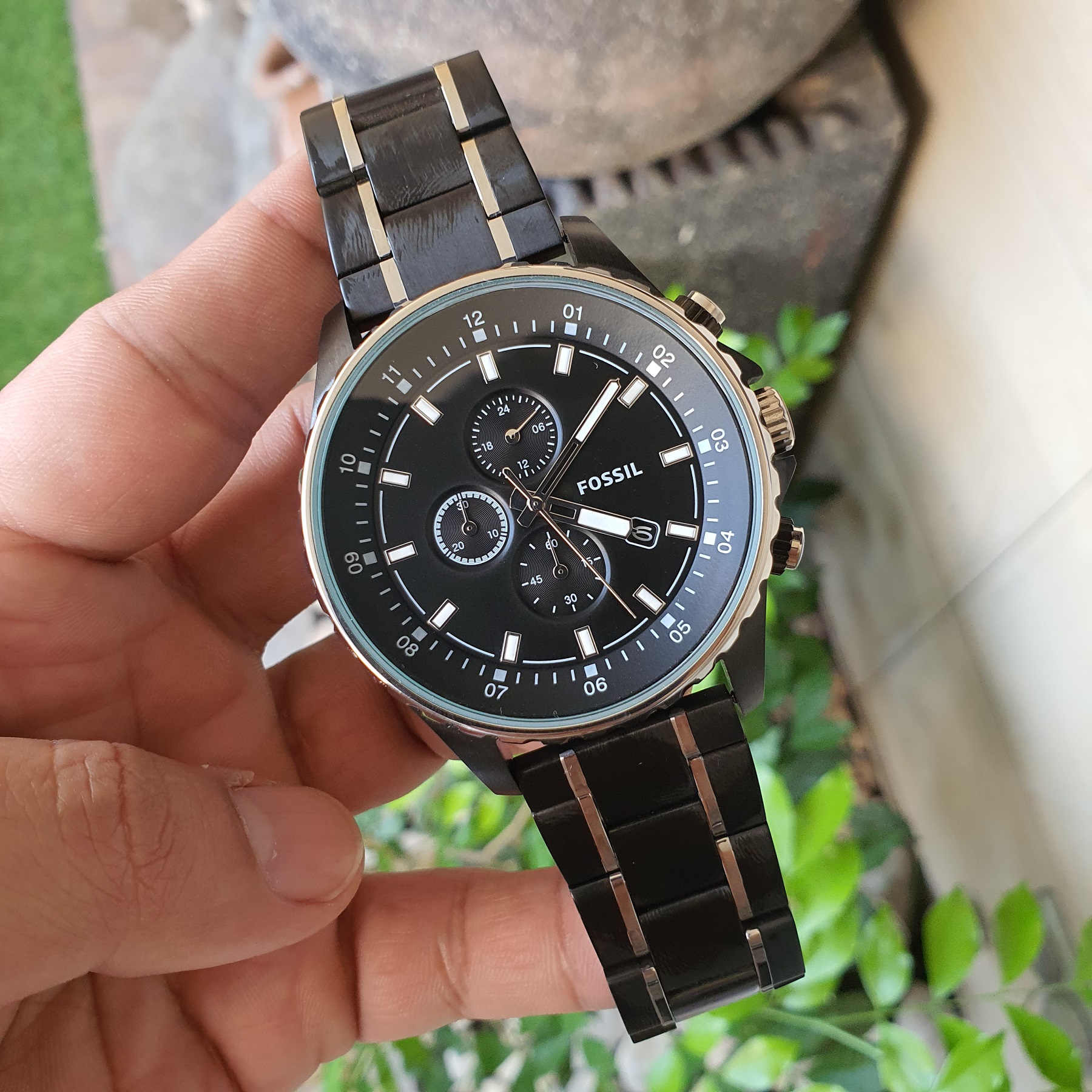 Fossil Dillinger Chronograph Two-Tone 