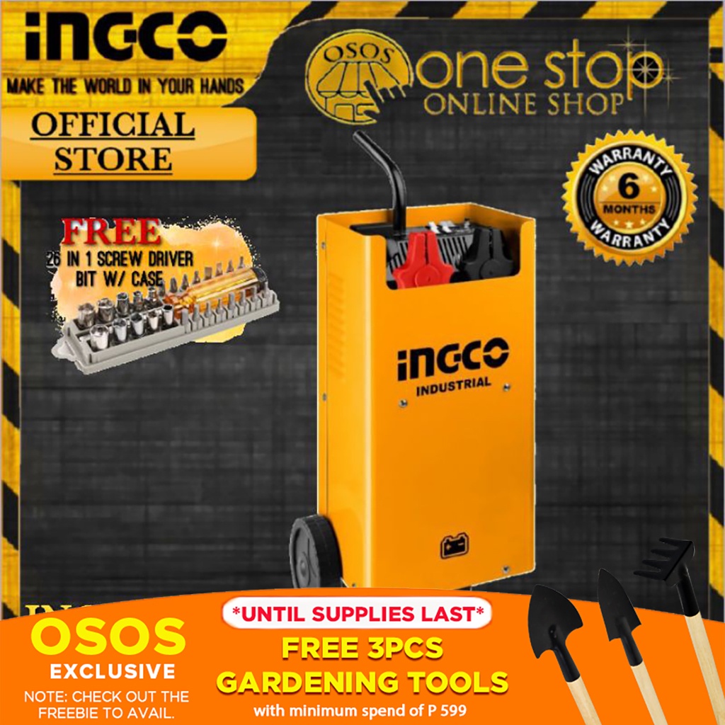 INGCO Original Industrial Battery Charger Tower 12V / 24V INGCD2201
