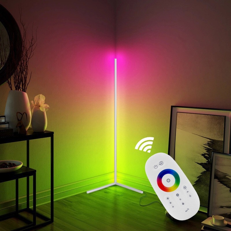 TIMI MultiColor Nordic RGB Corner Floor Lamp Selector Nano LED ...