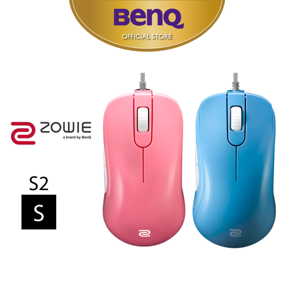 BenQ ZOWIE S2 Divina Pink Esports Gaming Mouse (Small) 3000 Dpi