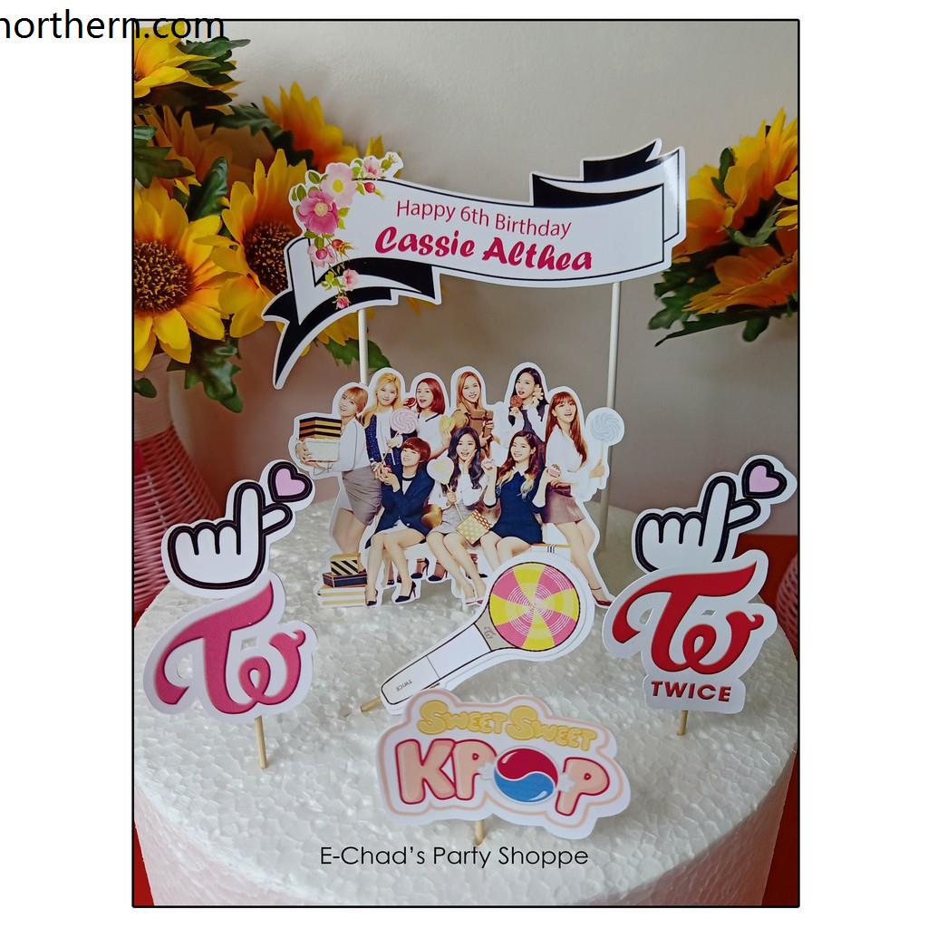 ♜TWICE K-POP Group Theme Cake Topper | Lazada PH