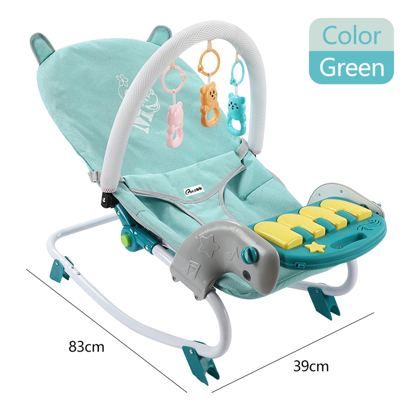 COCOBB Baby Rocking Newborn Baby Rocking Chair Seat Safety Balanced ...