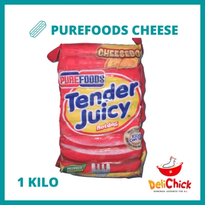 Purefoods Tender Juicy Hotdog - Cheese 1kl