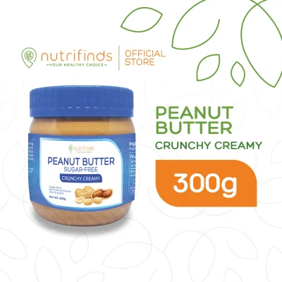 Nutrifinds Peanut Butter - Sugar Free - CRUNCHY Creamy
