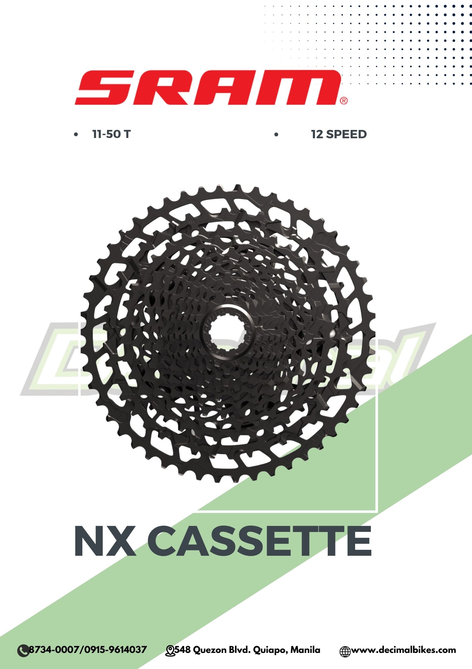Sram Cassette NX Eagle PG 1230 11-50T Lazada Lazada PH