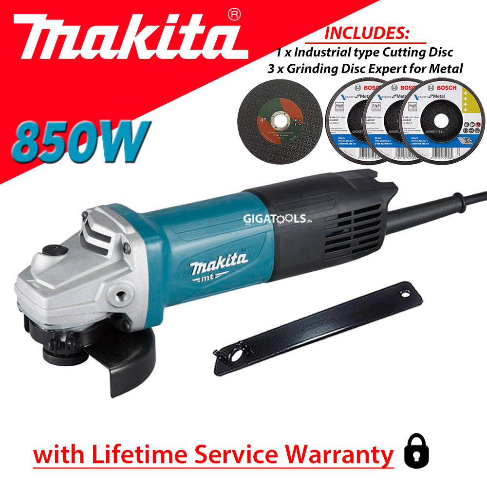 Makita M9513B High Powered Angle Grinder 4" 850W ( replaces old M9513M
