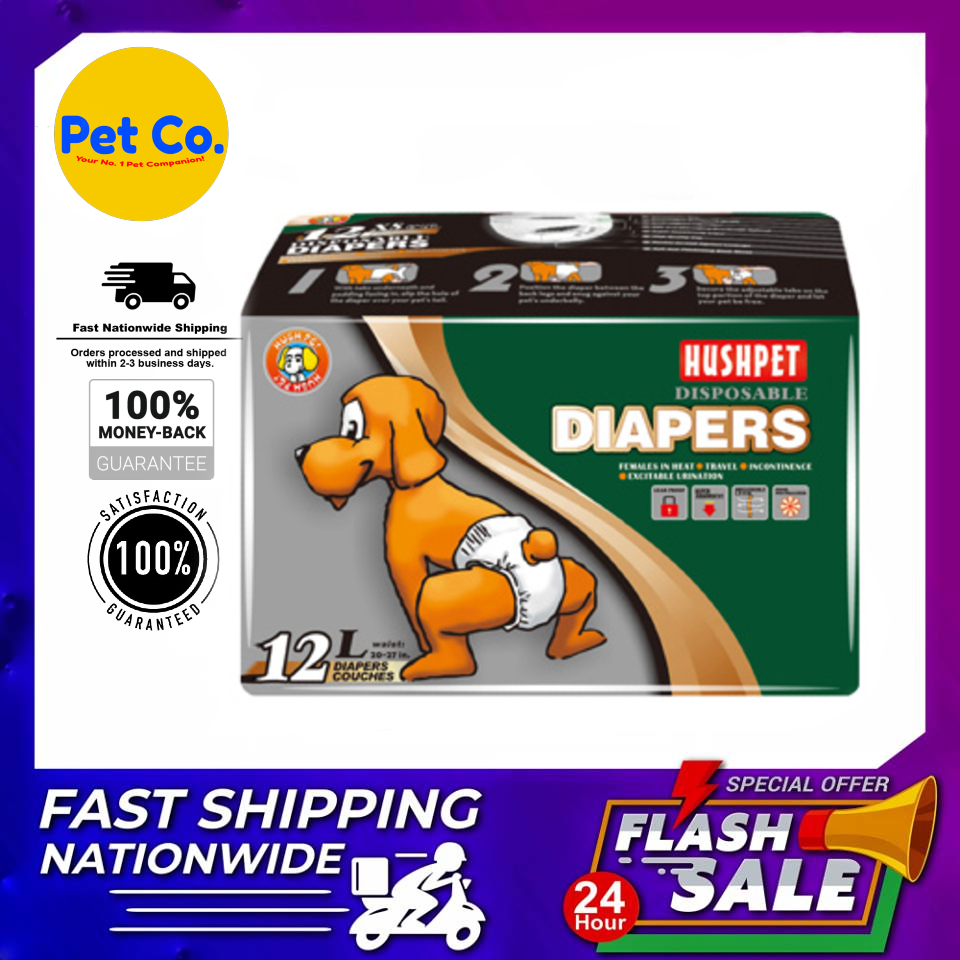 hushpet diapers
