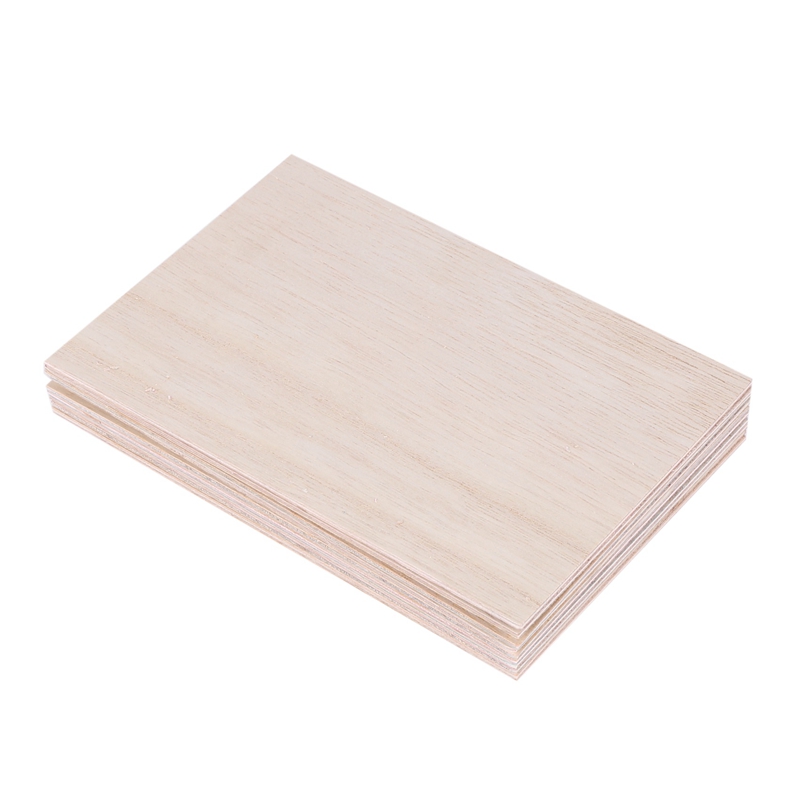Balsa Table Material 10Pcs Balsa Wood Sheets Wooden Plate 150*100*2mm For House Ship Craft ...