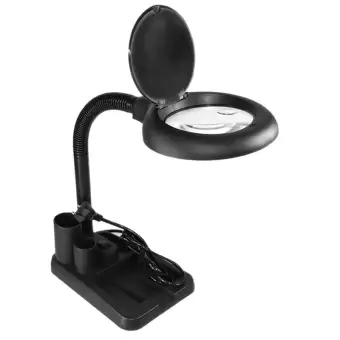 LED Magnifying Lamp 5X 10X Magnifier 