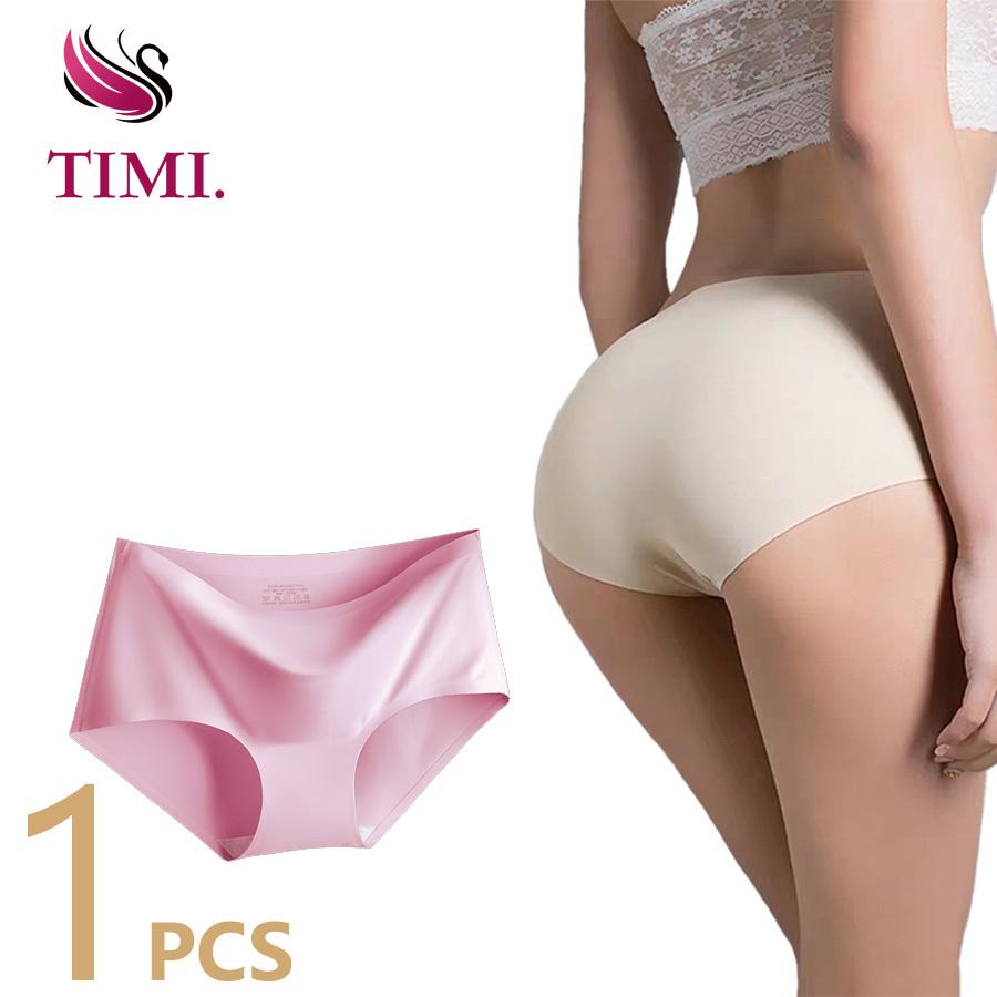 900px x 900px - Timi 700 High quality 1 Pcs Ice-silk briefs seamless Underpants Women  Underwears Mid-rise panty