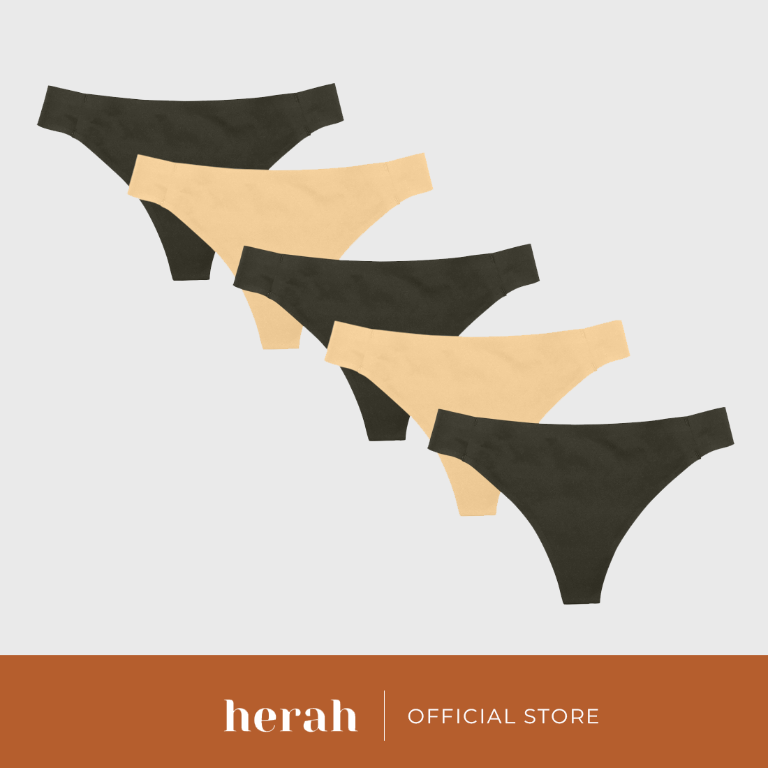 Second Skin Seamless Panty in Dulce (Single Pack) – Herah