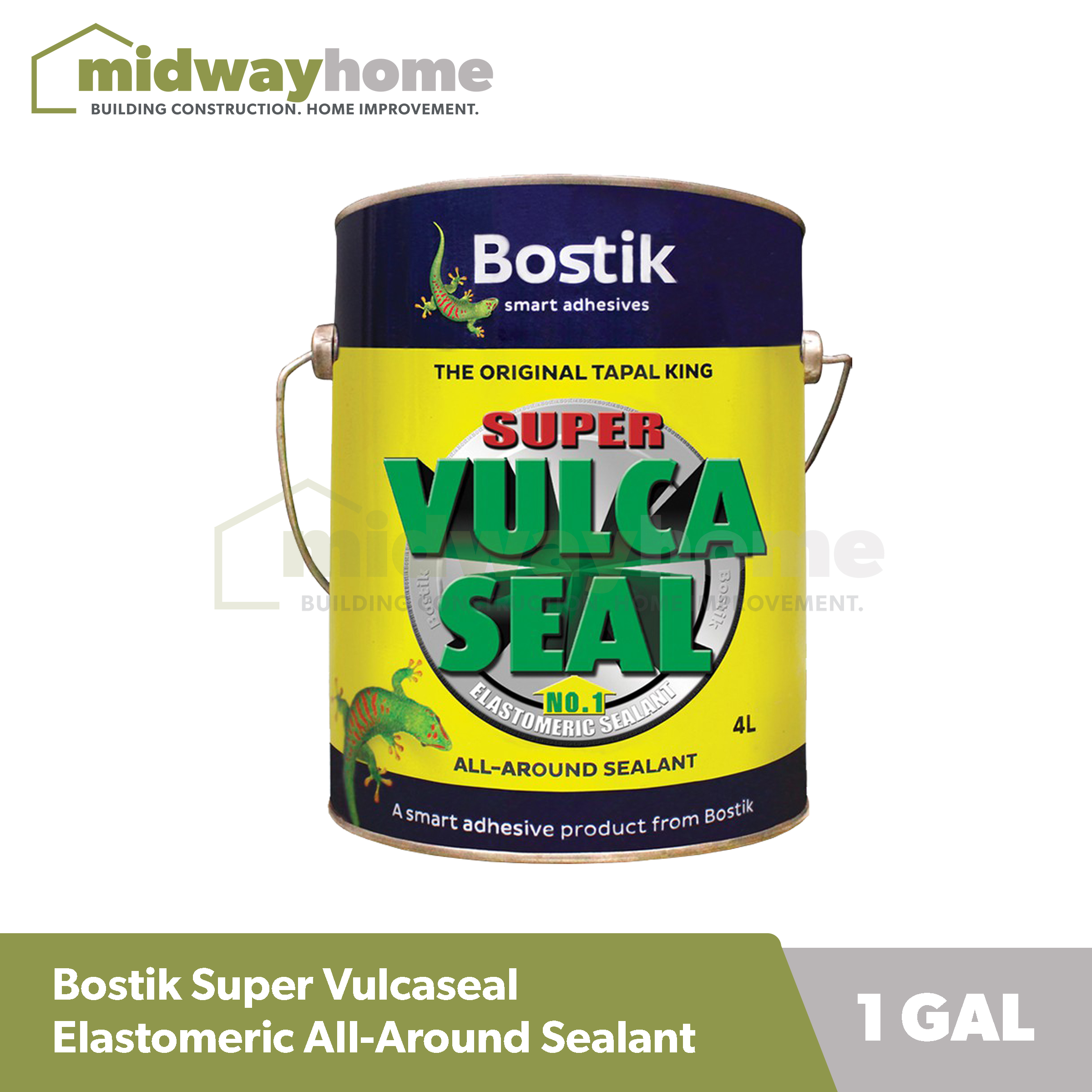 Bostik Super Vulcaseal Elastomeric AllAround Sealant 1 Gallon (4