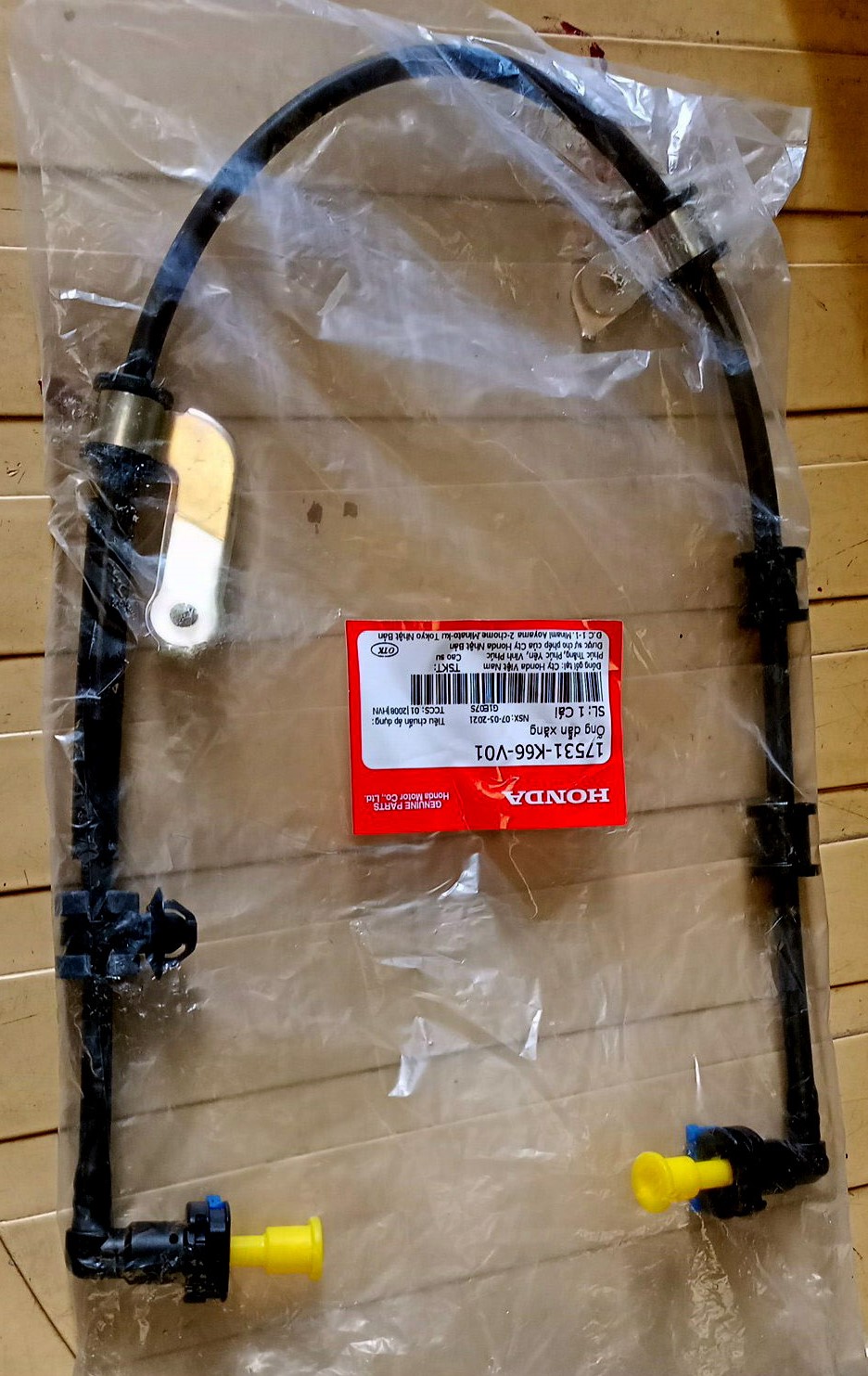 Genuine Honda Fuel Hose for Honda AIRBLADE Hose Comp, Fuel Feed 17531