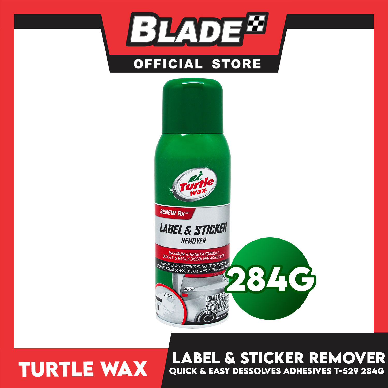 Turtle Wax Label & Sticker Remover, 574974