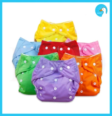 BebeCare Baby Cloth Washable Diaper Adjustable Sizes BC0015 - 1