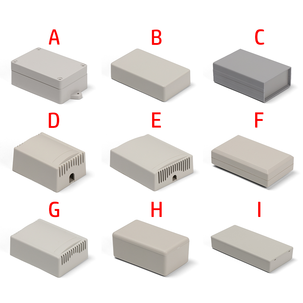 Hộp Dụng Cụ Tự Làm Bằng Nhựa ABS Trắng Bán Chạy Hộp Vỏ Bọc Dự Án Chống Thấm Nước Hộp Dự Án Điện Tử
