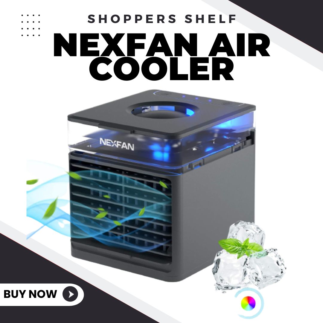 ORIGINAL NEXFAN 3X ULTRA AIR COOLER FAST COOLING AIR CONDITIONER PORTABLE AC POWERFUL COOLING