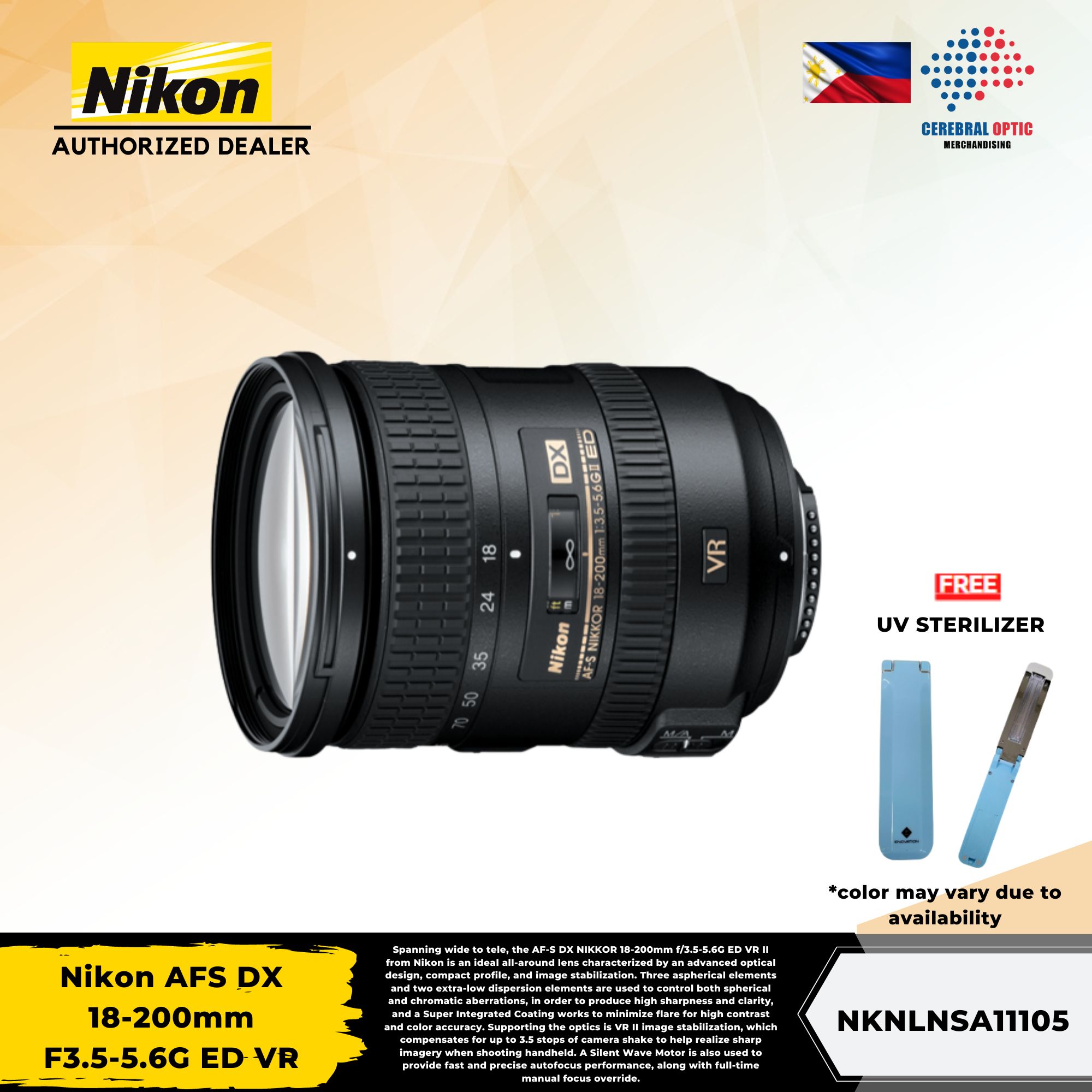 AF-S NIKKOR 18-200mm f 3.5-5.6 GED VR2 - レンズ(ズーム)