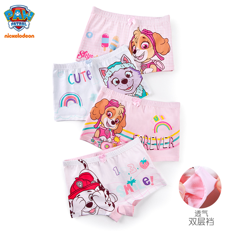 3PCS Paw Patrol Skye Cartoon Boxes Girls Cotton Underwear Children Cute  Printing Panties Baby Short Panties Underpants Briefs - AliExpress