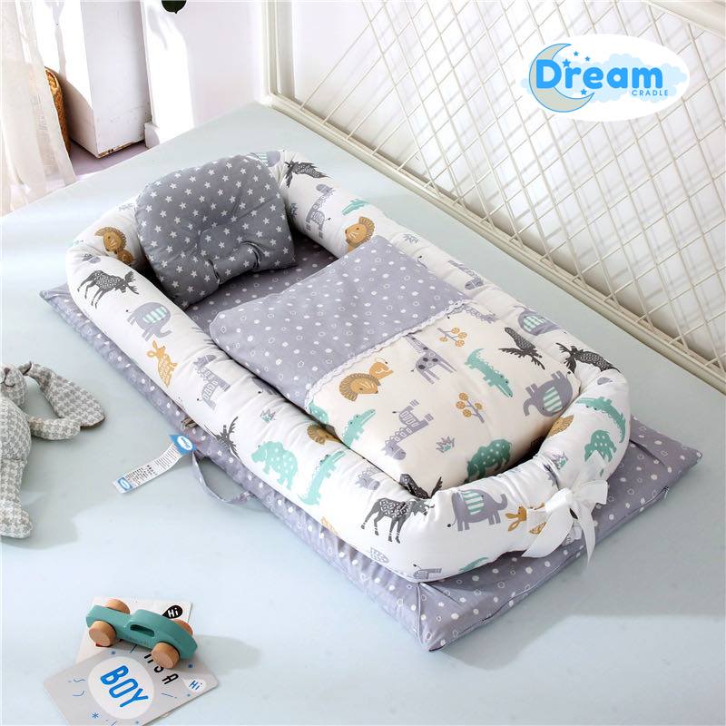 baby nest bed set