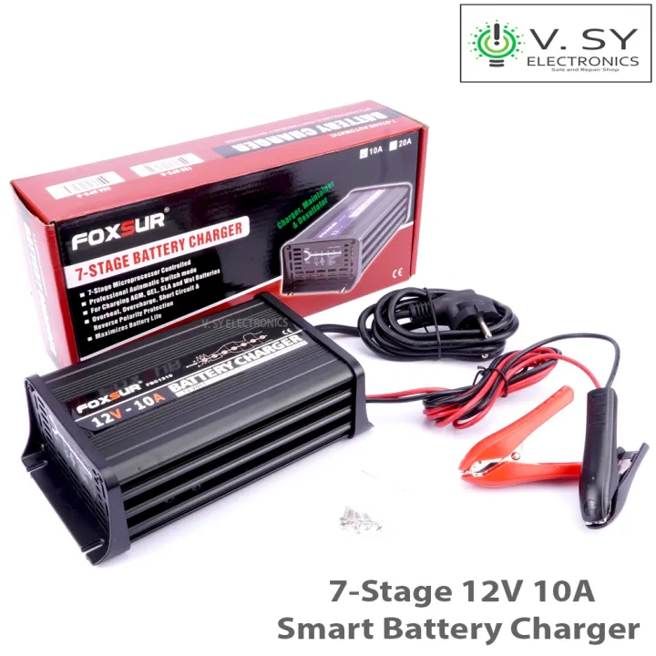 car battery charger lazada