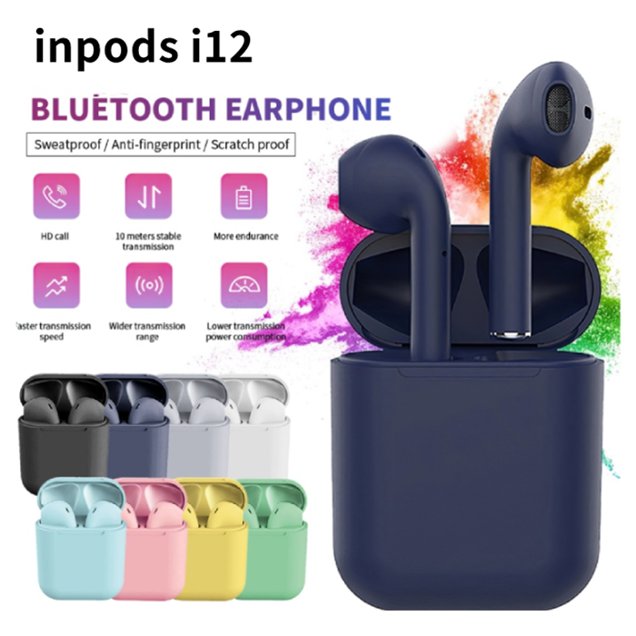 HOT Bluetooth Earbuds I12 Tws Earpods Bluetooth Earbuds