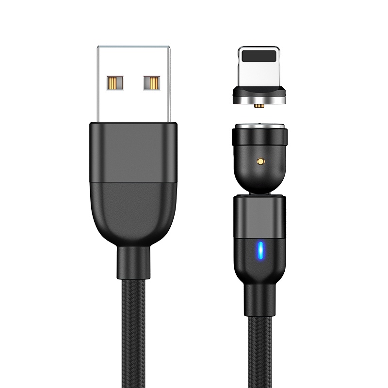 AUFU 540 Degree Rotating Charger Cable USB Type C Cable