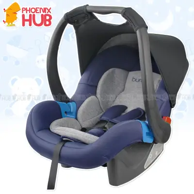 Phoenix Hub Burbay Baby Car Seat PREMIUM Baby Basket Carrier Universal Lightweight Safety Travel System