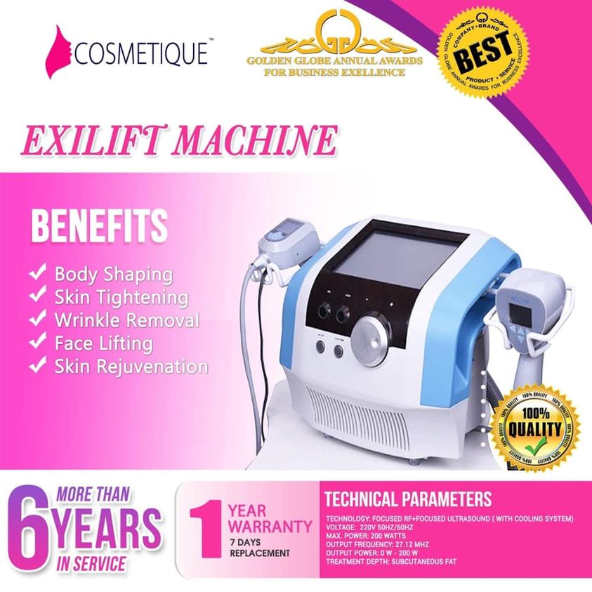 Exilis Table Top Exilift Slimming Machine Face Lifting And Body Contouring Facial Machine And