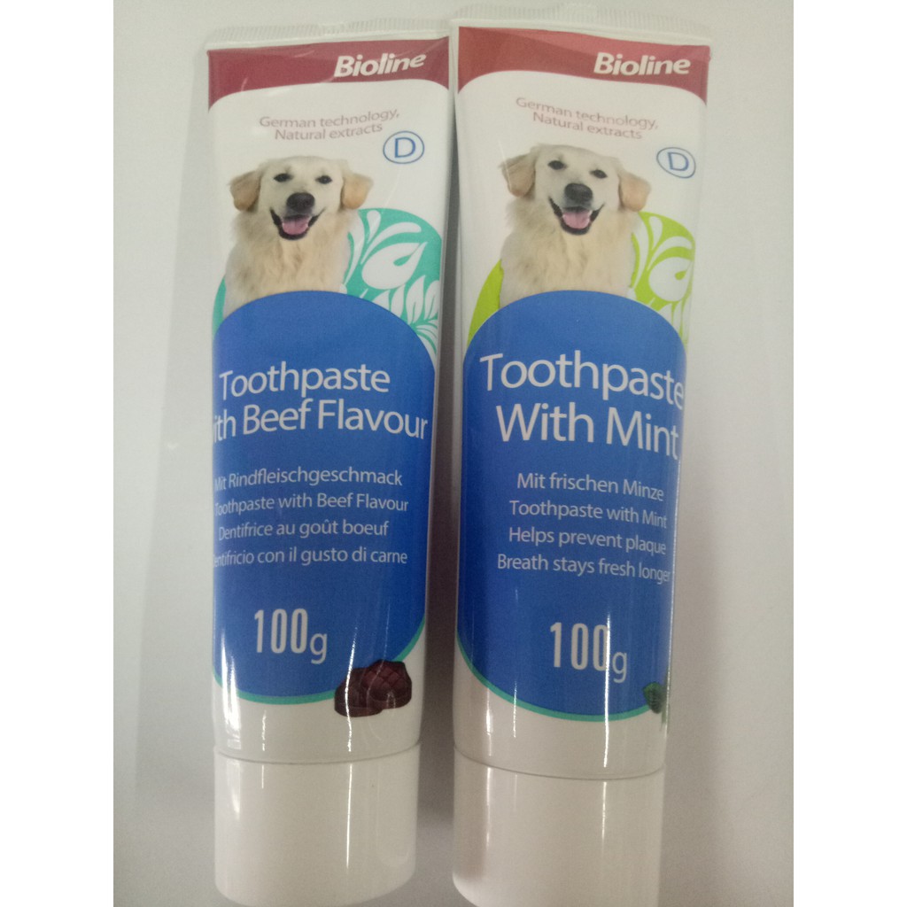 Bioline Toothpaste for Dogs 100g Lazada PH