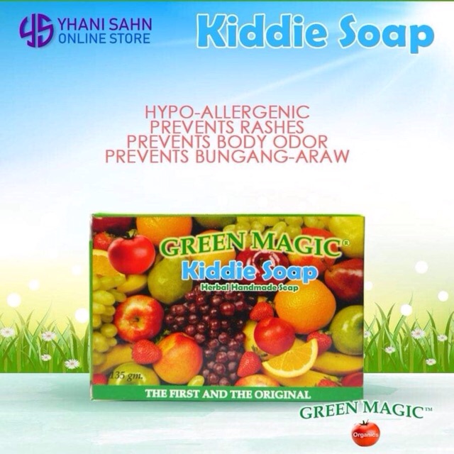Organic Kiddie Soap allergy soap hypo allergenic for rashes and body