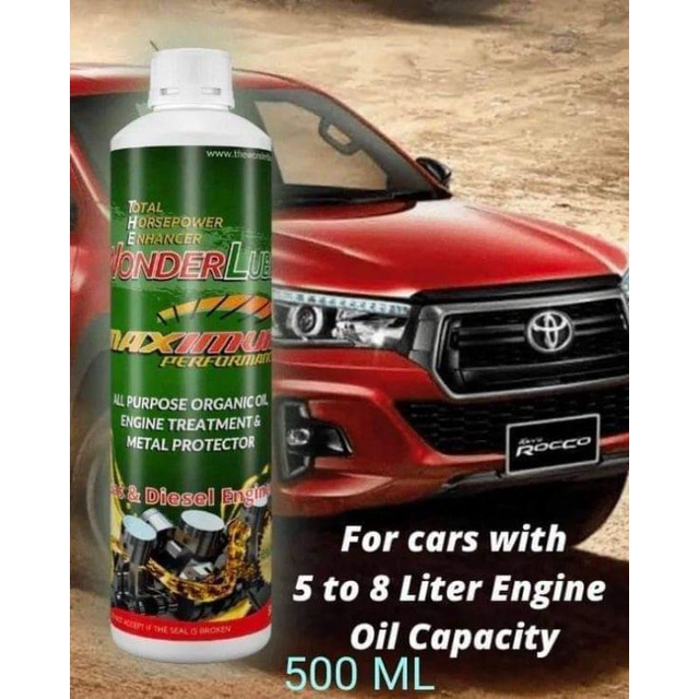 Philippine spot The Wonderlube Engine Oil Enhancer 500ml Lazada PH