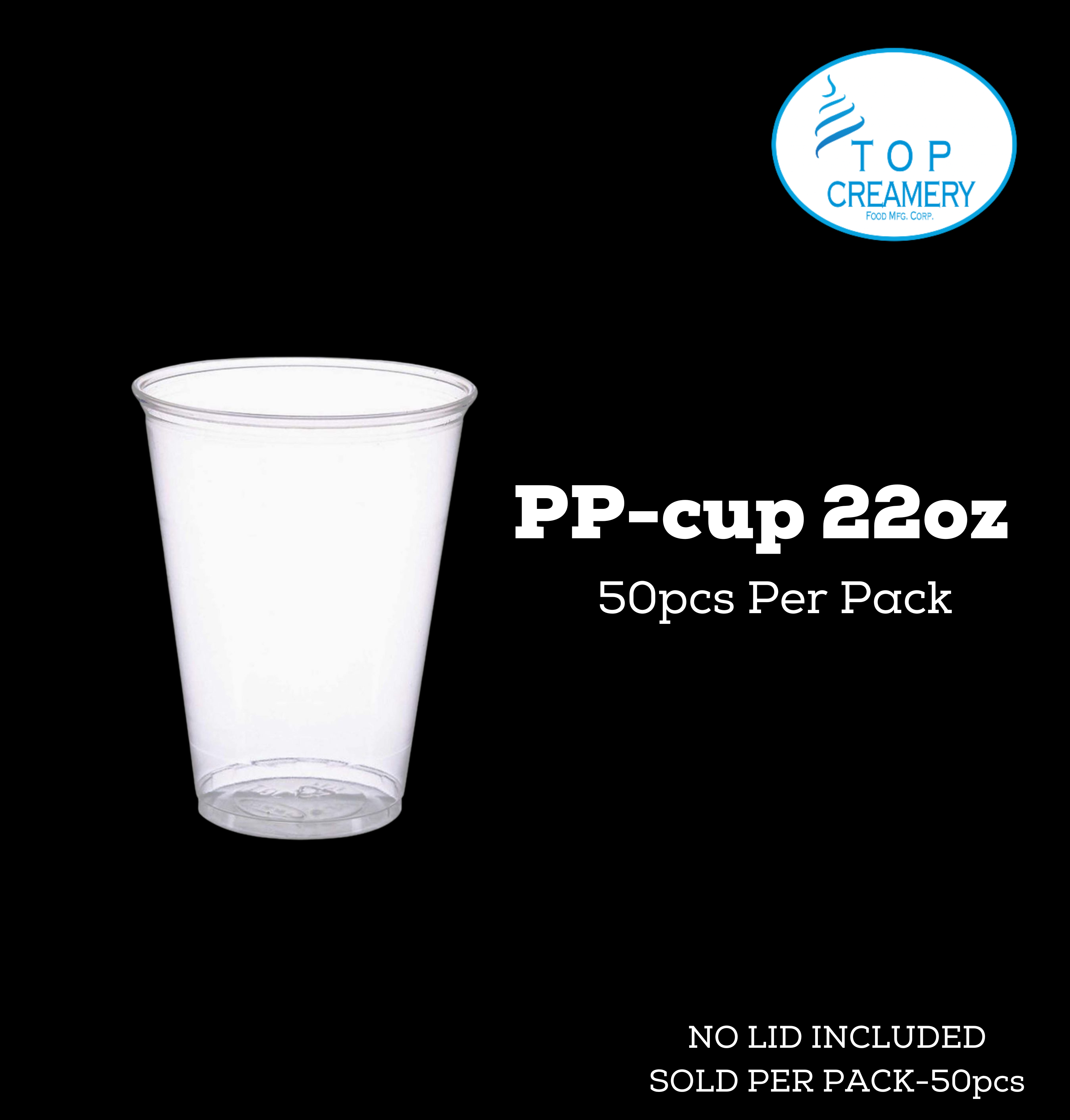 PP Plain Cups 220z, 16oz, 12oz - 95mm Diameter-50pcs | Lazada PH