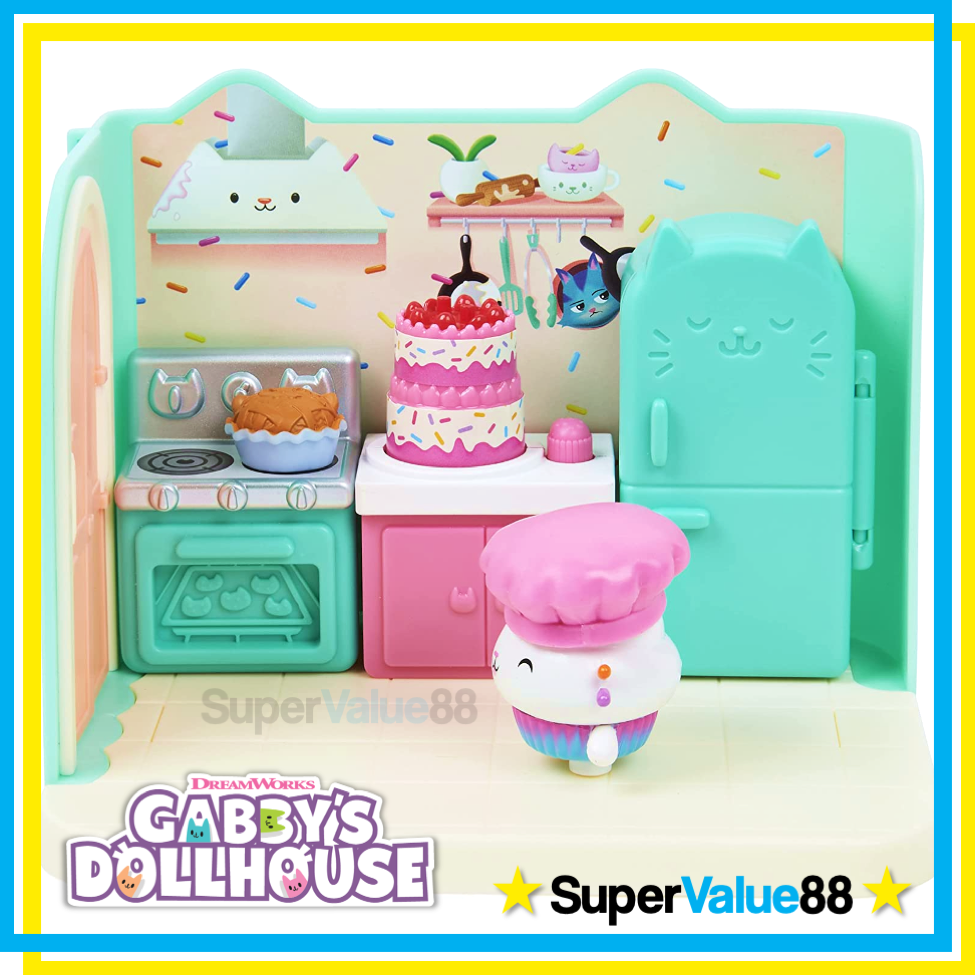 Gabby's Dollhouse Deluxe Room Bathroom Playset, 1 ct - Fry's Food Stores