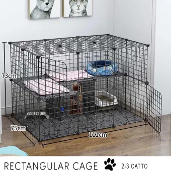 Cat kitten cage easy assemble hedgehog 