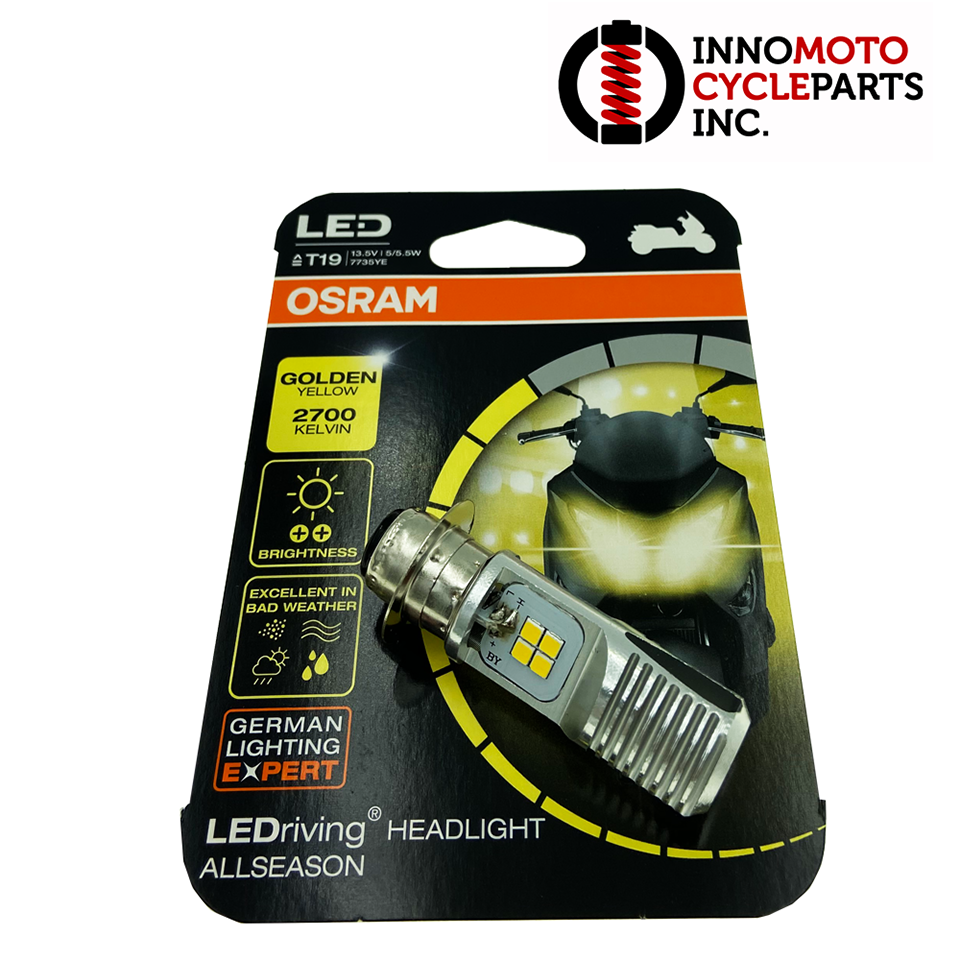 Osram - LED (T19/M5) - All Season (Golden Yellow) - Headlight Bulb