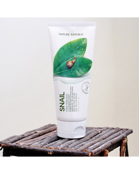 nature republic snail cleansing foam