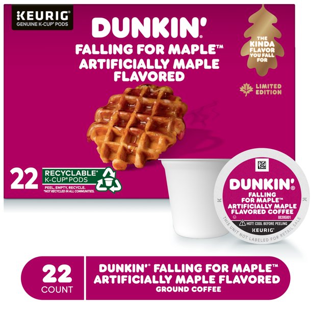 Dunkin Falling for Maple Artificially 