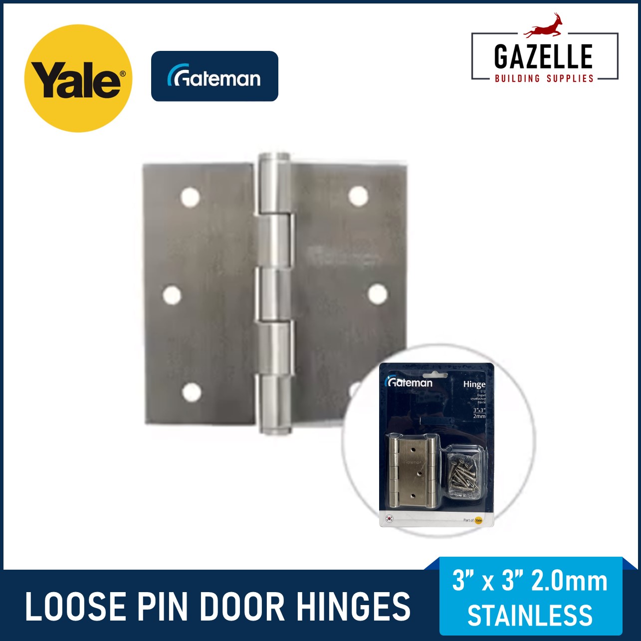 Yale Gateman Entrance Knobset Knob Set Leverset Lever Set Deadbolt