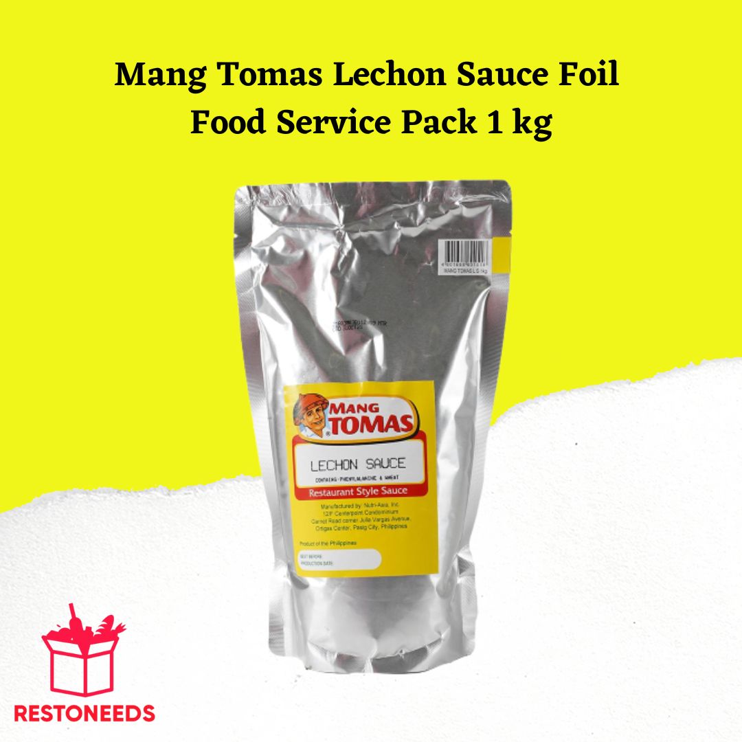 Mang Tomas Lechon Sauce Foil Food Service Pack 1 kg | Lazada