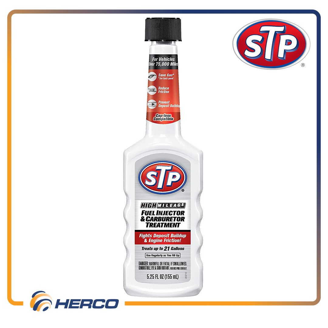 STP Fuel Injector & Carburetor Treatment - 5.25 fl oz