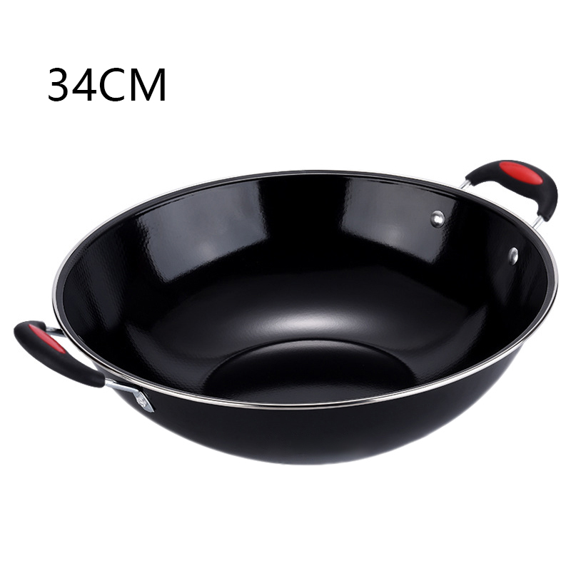 Enamel Karahi/wok 34cm Good For Induction 