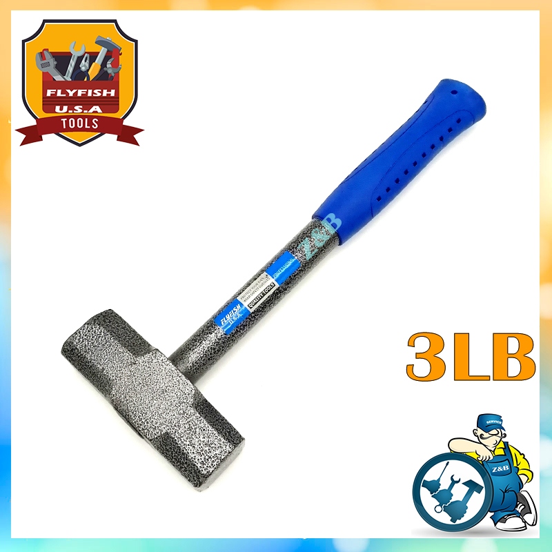 Octagonal sledgehammer integrated wall demolition flat head impact